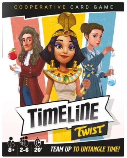 Timeline Twist Card Game ASMODEE Książka w Empik