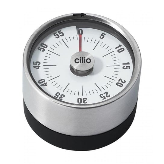 Timer CILIO Pure, czarny, 6x3,5 cm Cilio