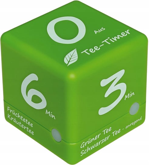 Timer Tfa Dostmann Tee-Timer Cube Cyfrowy Zielony TFA