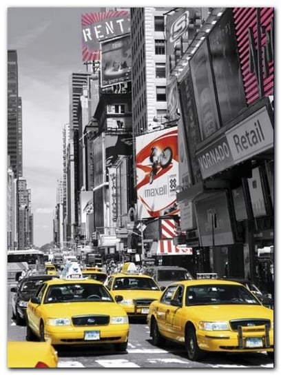 Times Square II plakat obraz 60x80cm Wizard+Genius