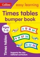 Times Tables Bumper Book Ages 7-11 Collins Easy Learning