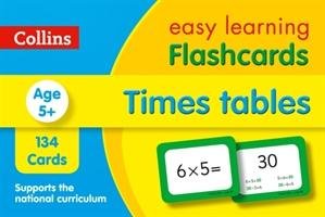Times Tables Flashcards Collins Educational Core List