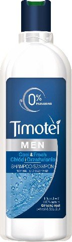 Timotei, Chłód i Orzeźwienie, szampon do włosów dla mężczyzn, 400 ml Timotei
