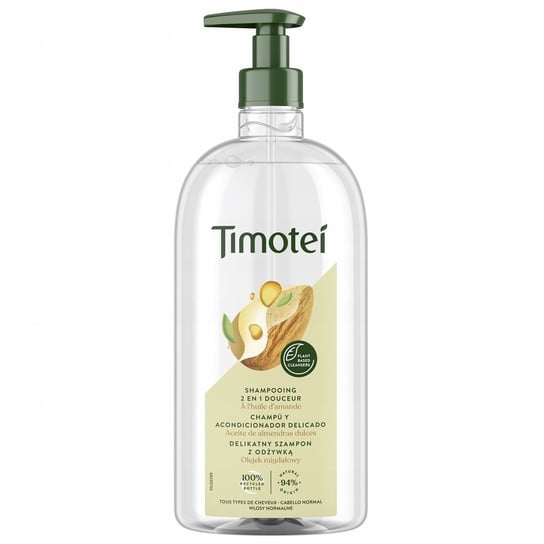 Timotei, Jedwabista miękkość, szampon do włosów 2w1, 750 ml Timotei