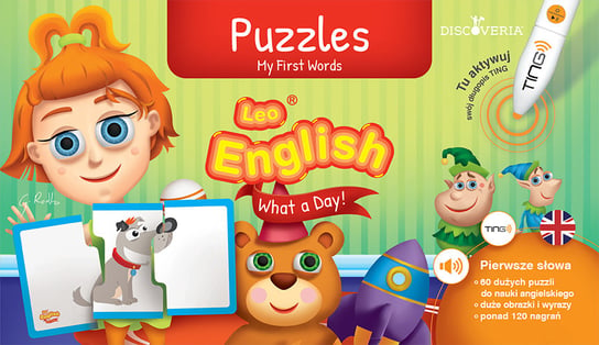 Ting. Leo English. Puzzles. My first words Caudle Anna