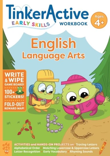 TinkerActive Early Skills English Language Arts Workbook Ages 4+ Kate Avino