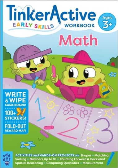 TinkerActive Early Skills Math Workbook Ages 3+ Nathalie Le Du