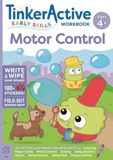 TinkerActive Early Skills Motor Control Workbook Ages 4+ Enil Sidat