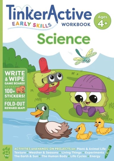 TinkerActive Early Skills Science Workbook Ages 4+ Megan Hewes Butler