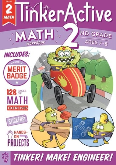 TinkerActive Workbooks: 2nd Grade Math Enil Sidat, Odd Dot