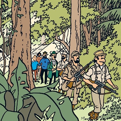 Tintin hos gerillan Tintin, Tomas Bolme, Bert-Åke Varg
