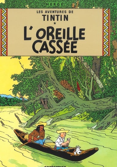 Tintin L'Oreille cassee Herge