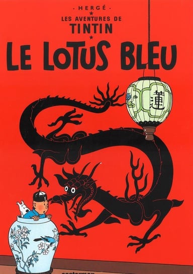 Tintin le Lotus Bleu Herge