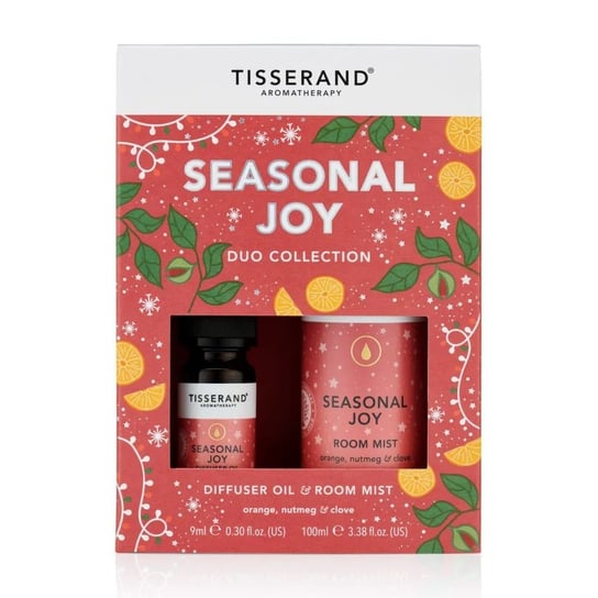 TISSERAND AROMATHERAPY Seasonal Joy Duo Collection - Diffuser Oil & Room Mist (1 x 9 ml, 1 x 100 ml) Inna marka