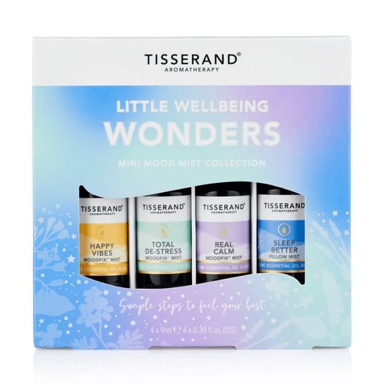 Tisserand, Little Wellbeing Wonders Mis, Zestaw kosmetyków od pielęgnacji, 4 szt. Tisserand