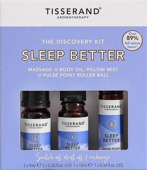 Tisserand, Sleep Better Discovery Kit, Z Tisserand