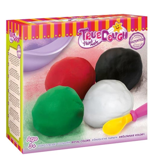 Tisso-Toys, zestaw Królewskie Kolory True Dough