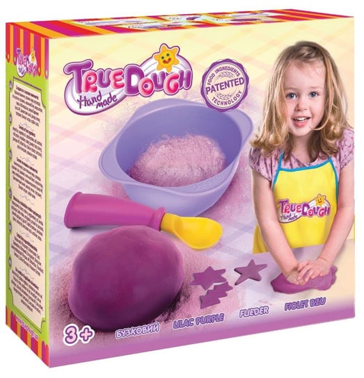 Tisso-Toys, zestaw z jednym kolorem Liliowy Fiolet True Dough