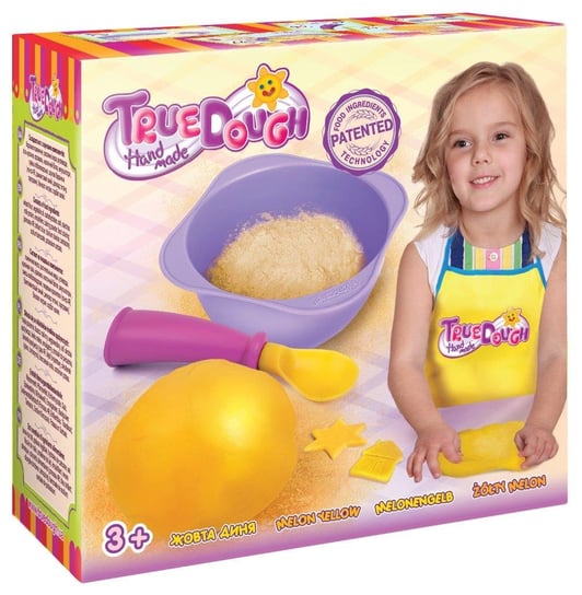 Tisso-Toys, zestaw z jednym kolorem Żółty Melon True Dough