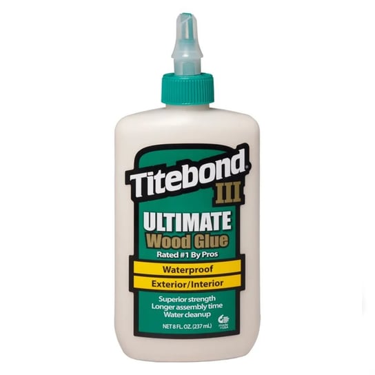Titebond III Ultimate - Klej do drewna D4 wodoodporny i do kontakt z żywnością 237 ml Inna marka