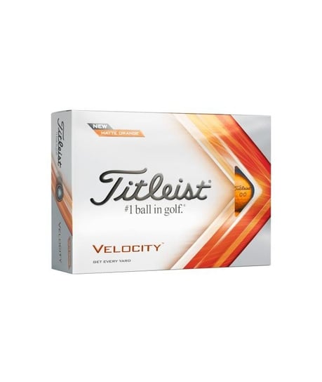 Titleist Piłki Golfowe Velocity Orange, 12 sztuk TITLEIST