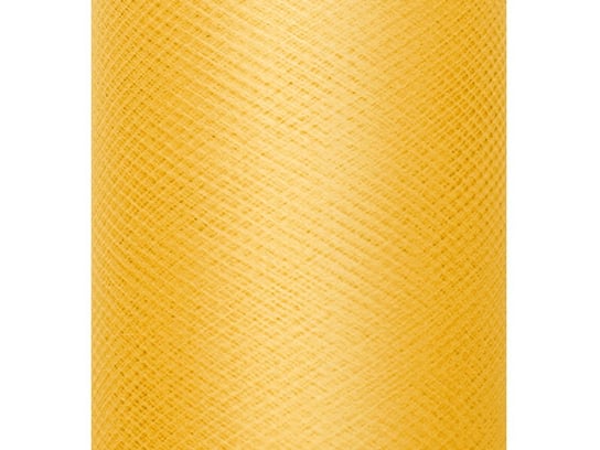 Tiul Gładki, Żółty, 0,3 X 50M (1 Szt. / 50 Mb.) Party Deco