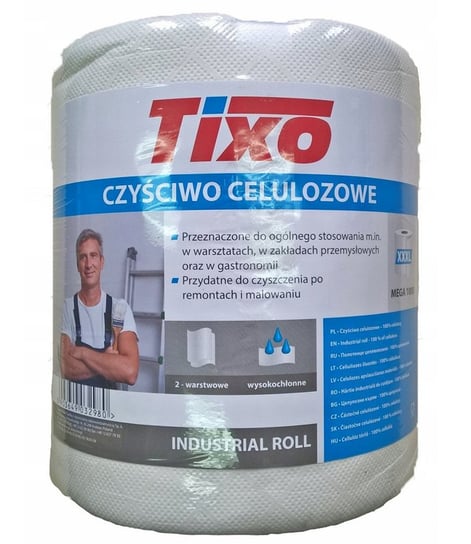 Tixo Czyściwo Ręcznik Papierowy Celulozowy 2 warstwy 440szt Listków Inny producent