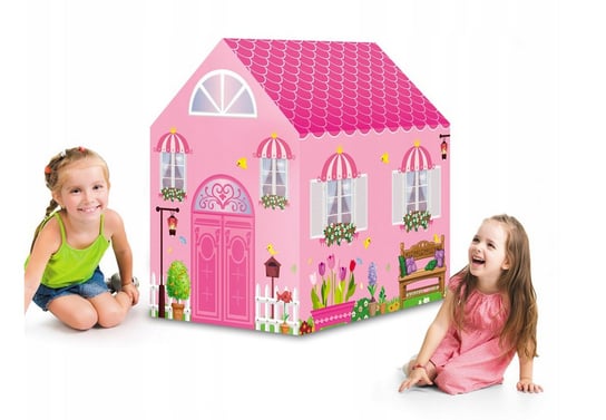 TK Import, namiot domek dla dzieci do ogrodu, różowy TK Import