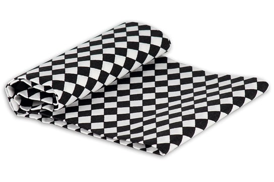 Tkanina bawełniana, 50 x 55 cm, romby, biało-czarna Rico Design GmbG & Co. KG