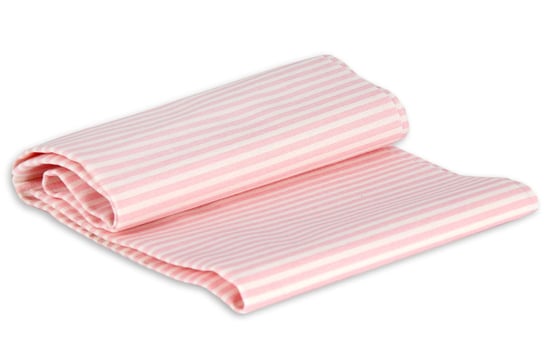 Tkanina bawełniana, 50x55 cm, Paski, biało -różowe Rico Design GmbG & Co. KG