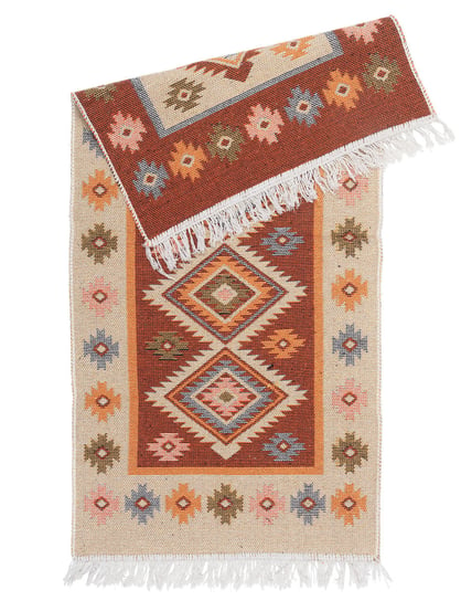 Tkany dywan kilim dwustronny Terra, 60x120 cm MD