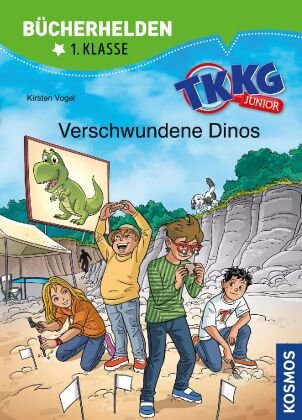 TKKG Junior, Bücherhelden 1. Klasse, Verschwundene Dinos Kosmos (Franckh-Kosmos)