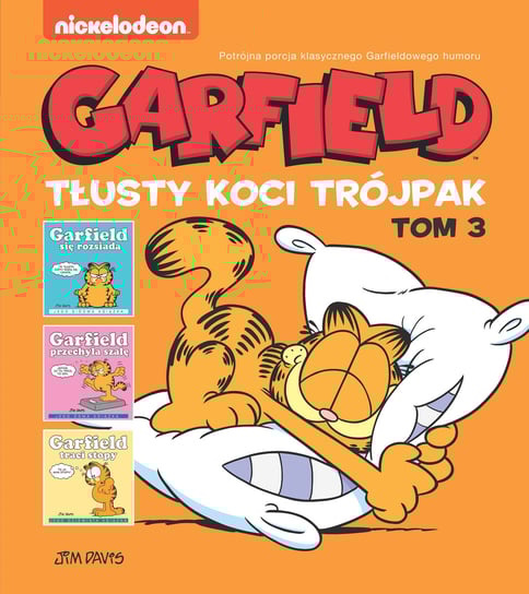 Tłusty koci trójpak. Garfield. Tom 3 Davis Jim
