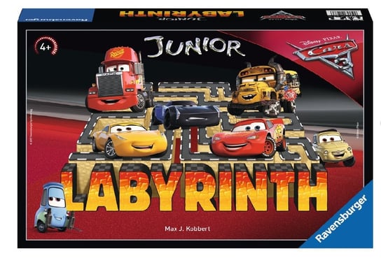 TM Toys, Auta, gra planszowa Labirynt Junior TM Toys