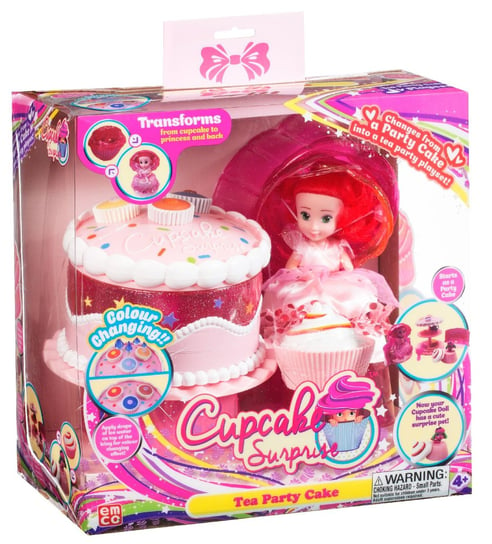 TM Toys, Cupcake Surprise, mini laleczka Tort, 2w1 TM Toys