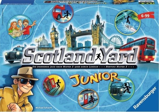 TM Toys, gra logiczna Scotland Yard Junior TM Toys