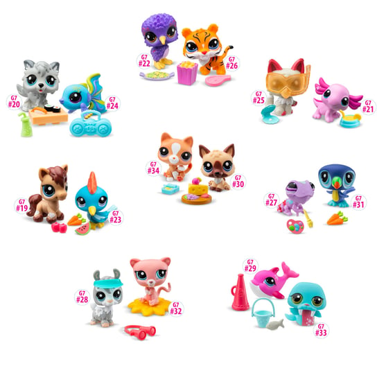 TM TOYS, LPS ZESTAW 2 FIGUREK TM Toys