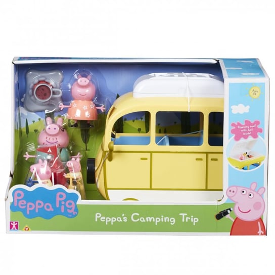 TM Toys, Świnka Peppa, zestaw Kamper Peppy+ akcesoria TM Toys