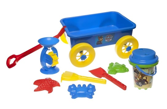 TM Toys, zestaw do piasku Psi Patrol z wózkiem TM Toys