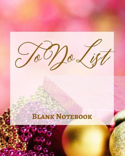 To Do List - Blank Notebook - Write It Down - Pastel Rose Pink Gold Yellow - Abstract Modern Contemporary Design Art Presence