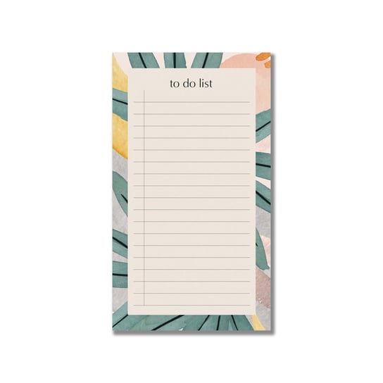 To Do List. Lista Zadań. Notatnik. Notes. – Pastel Flower! Make it Easy