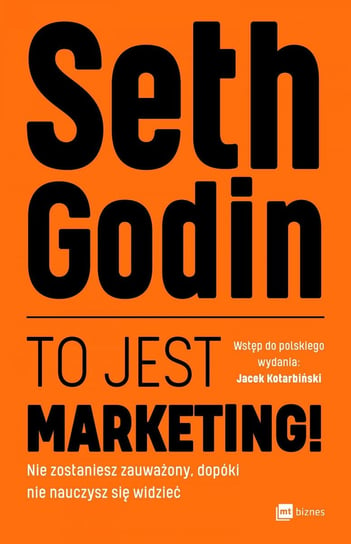 To jest marketing! - audiobook Godin Seth