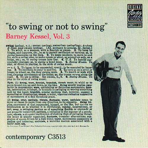 To Swing Or Not To Swing Barney Kessel