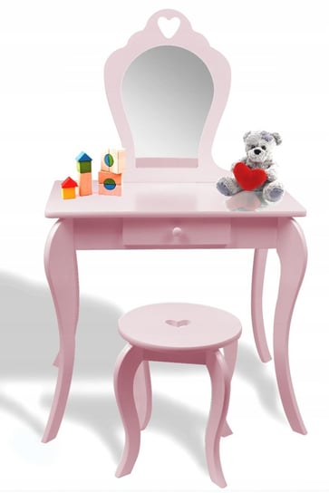 Toaletka Kosmetyczna Dla Dziewczynki Różowa CHOMIK M.ŚWIEŻY SPÓŁKA JAWNA