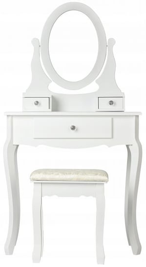 Toaletka kosmetyczna MODERNHOME, biała, 132x70x40 cm ModernHome