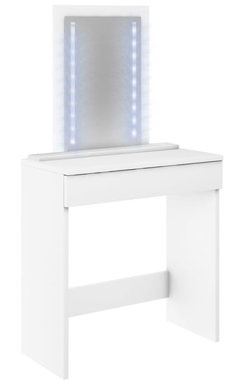 Toaletka MEGAN do makijażu modułowa z oświetleniem LED biała Anedo