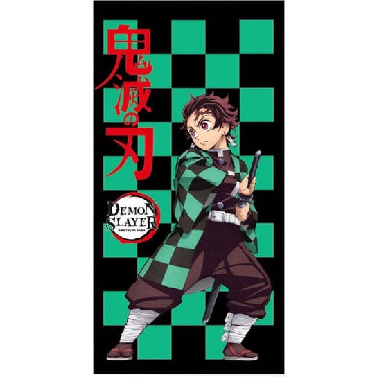 TOALLA TANJIRO KAMADO DEMON SLAYER KIMETSU NO YAIBA MICROFIBRA Selecta