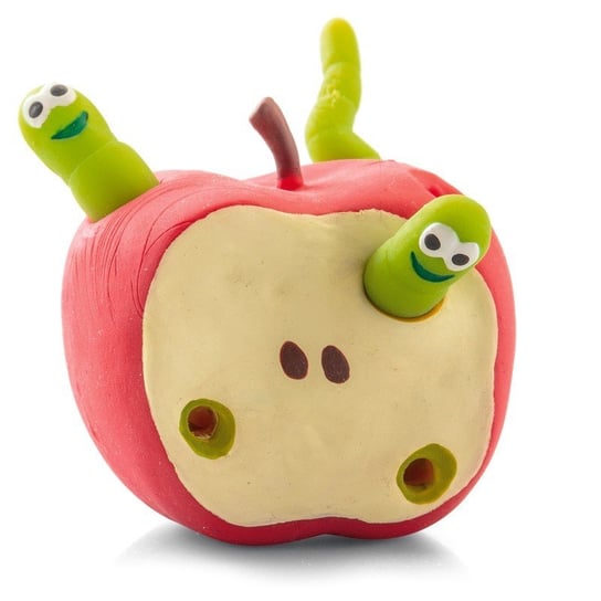 Tobar, zabawka sensoryczna Rozciągliwe zarobaczone jabłko Tobar