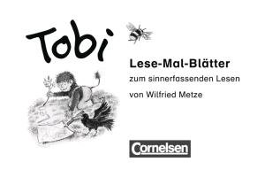 Tobi-Fibel 1./2. Schuljahr. Lese-Mal-Blätter Metze Wilfried