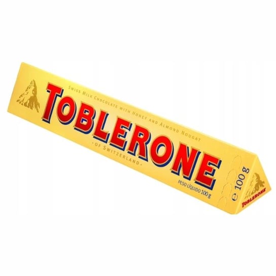 Toblerone szwajcarska czekolada z nugatem 100g Toblerone